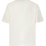 T-shirt Fleuriste in cotone KTS310CO002 OW Drôle de Monsieur 