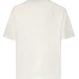 T-shirt Fleuriste in cotone KTS310CO002 OW Drôle de Monsieur 