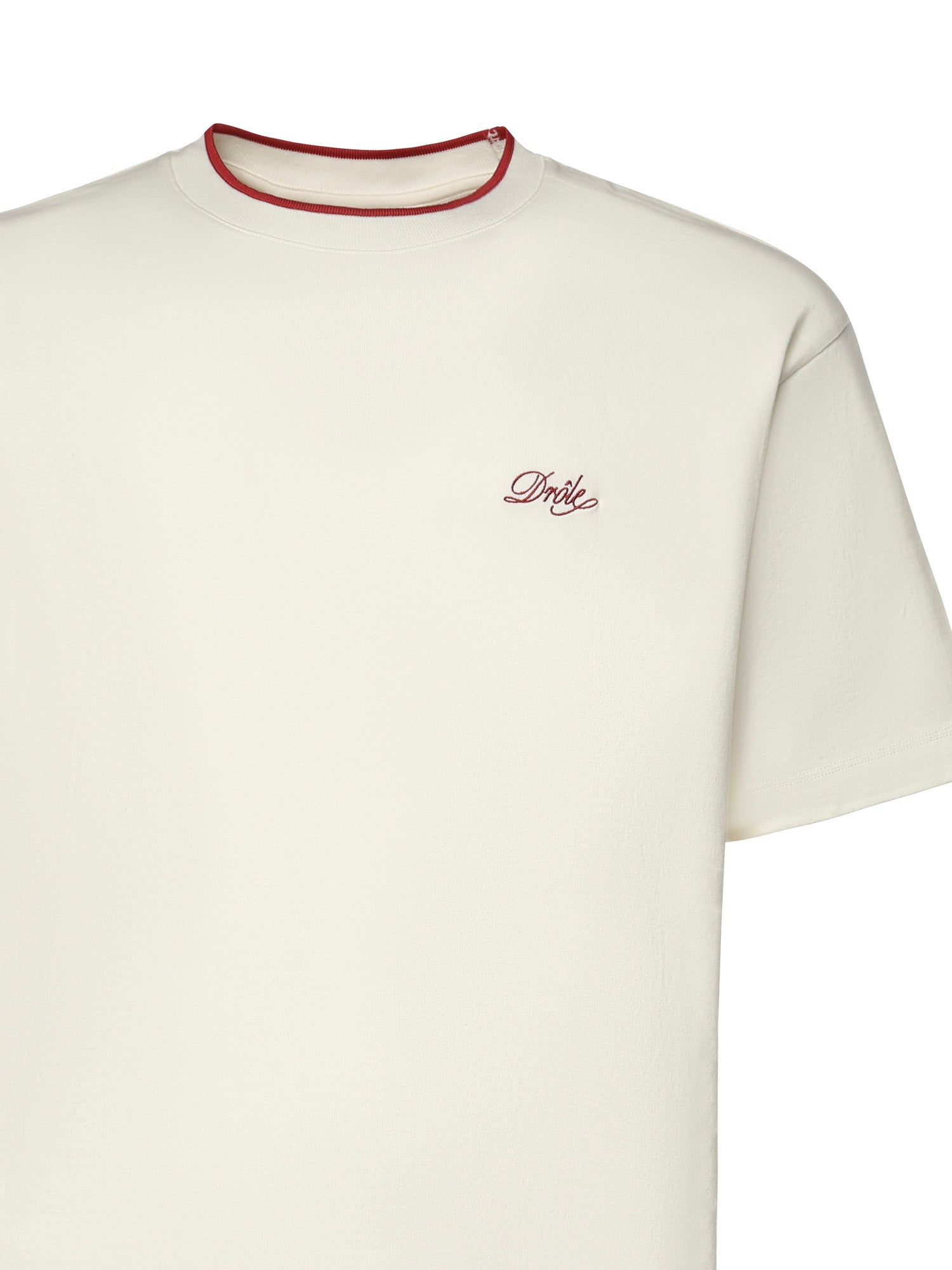T-shirt Drôle Bellissima in cotone KTS318CO248 OW Drôle de Monsieur 