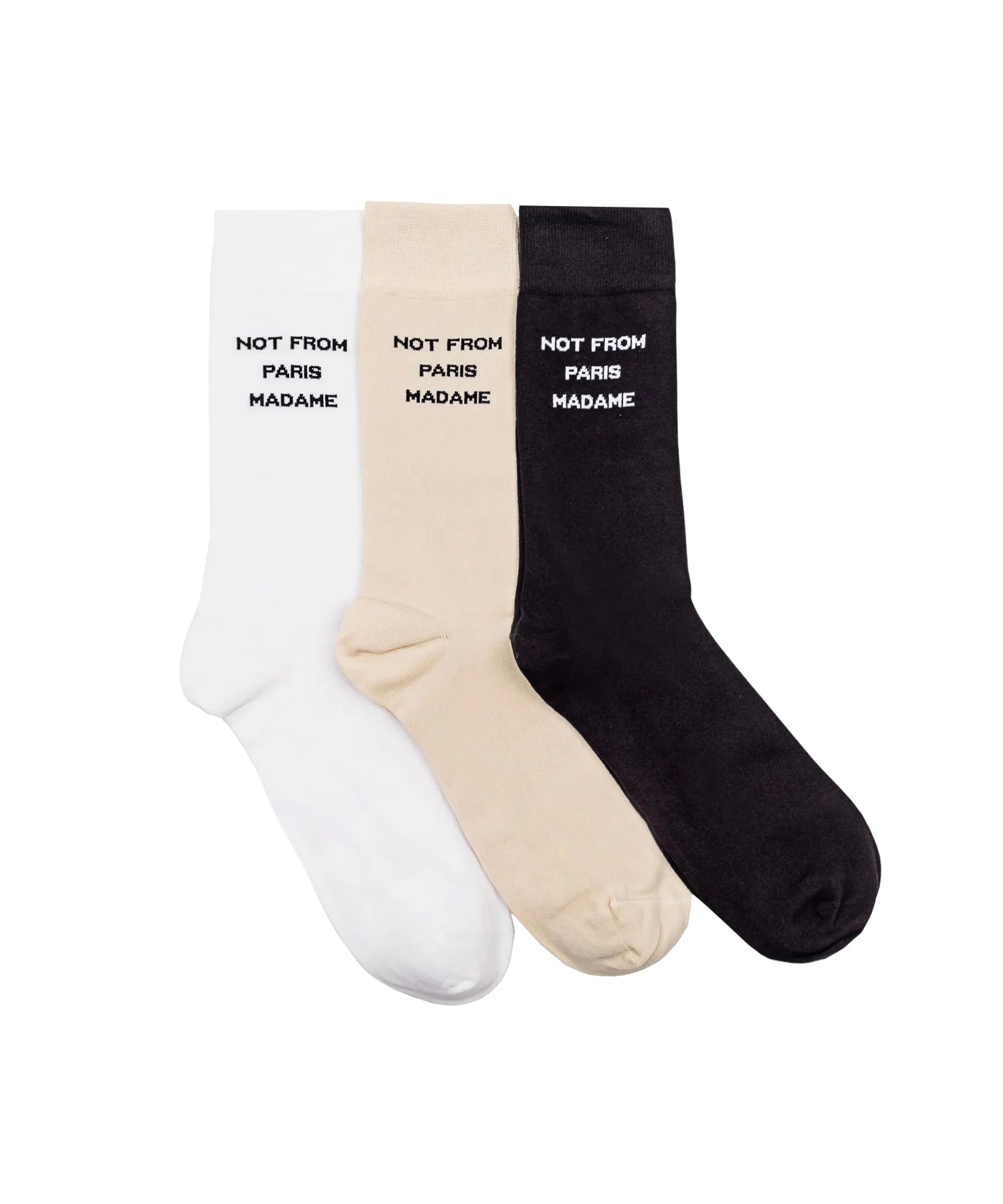 Set di 3 paia di calzini in misto cotone PERMSK101CO024 MC Drôle de Monsieur 