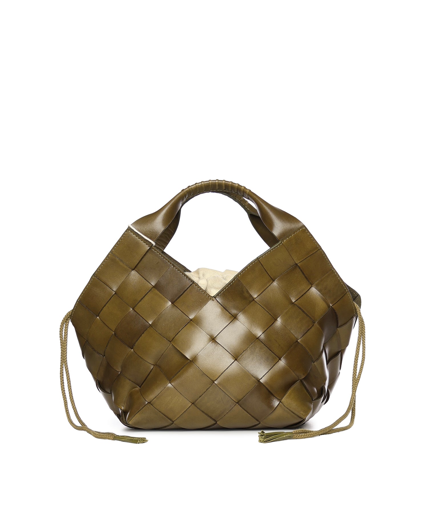 Borsa Botteghe in pelle 8108 KAKI DRAGON DIFFUSION 