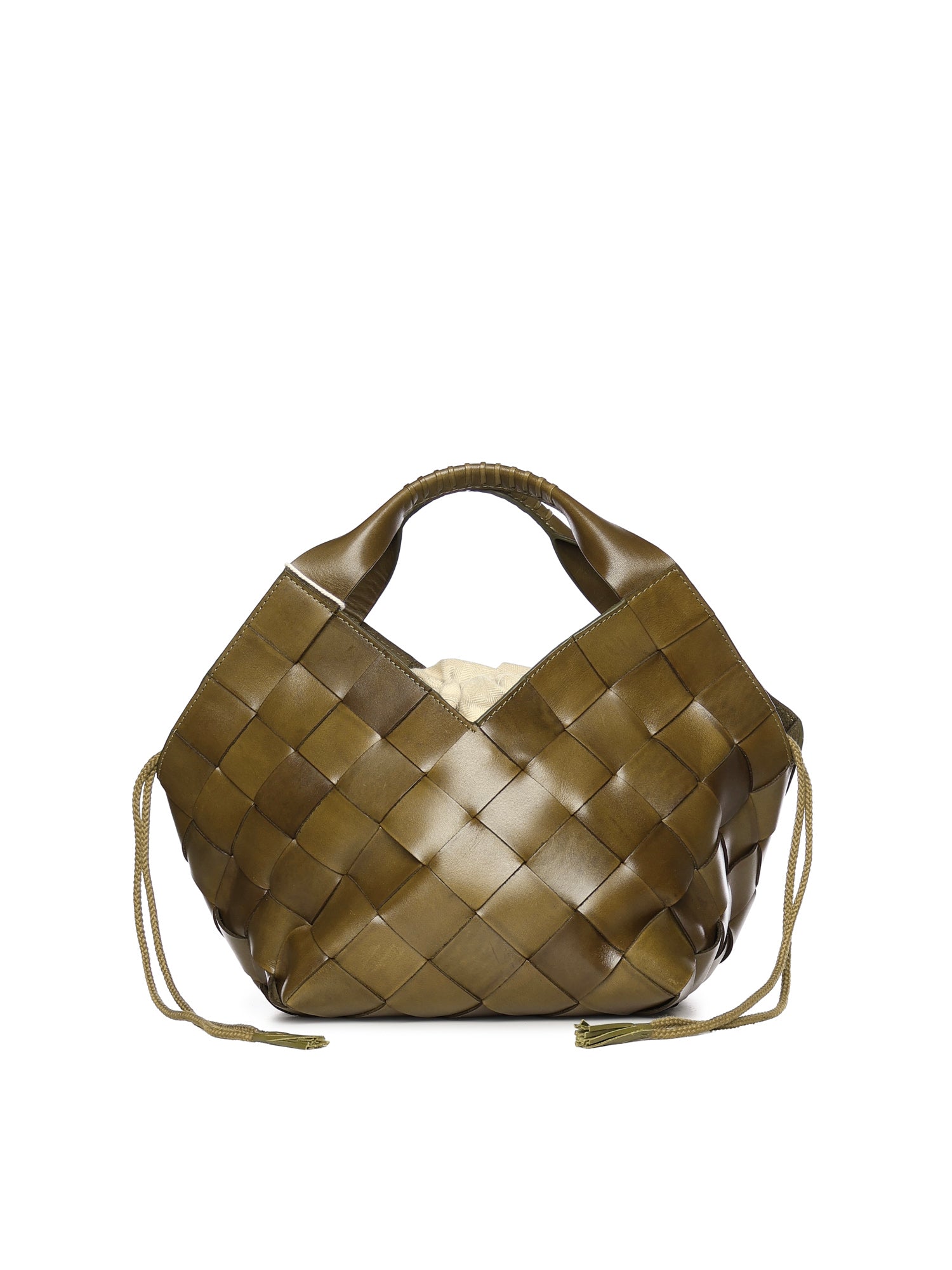 Borsa Botteghe in pelle 8108 KAKI DRAGON DIFFUSION 