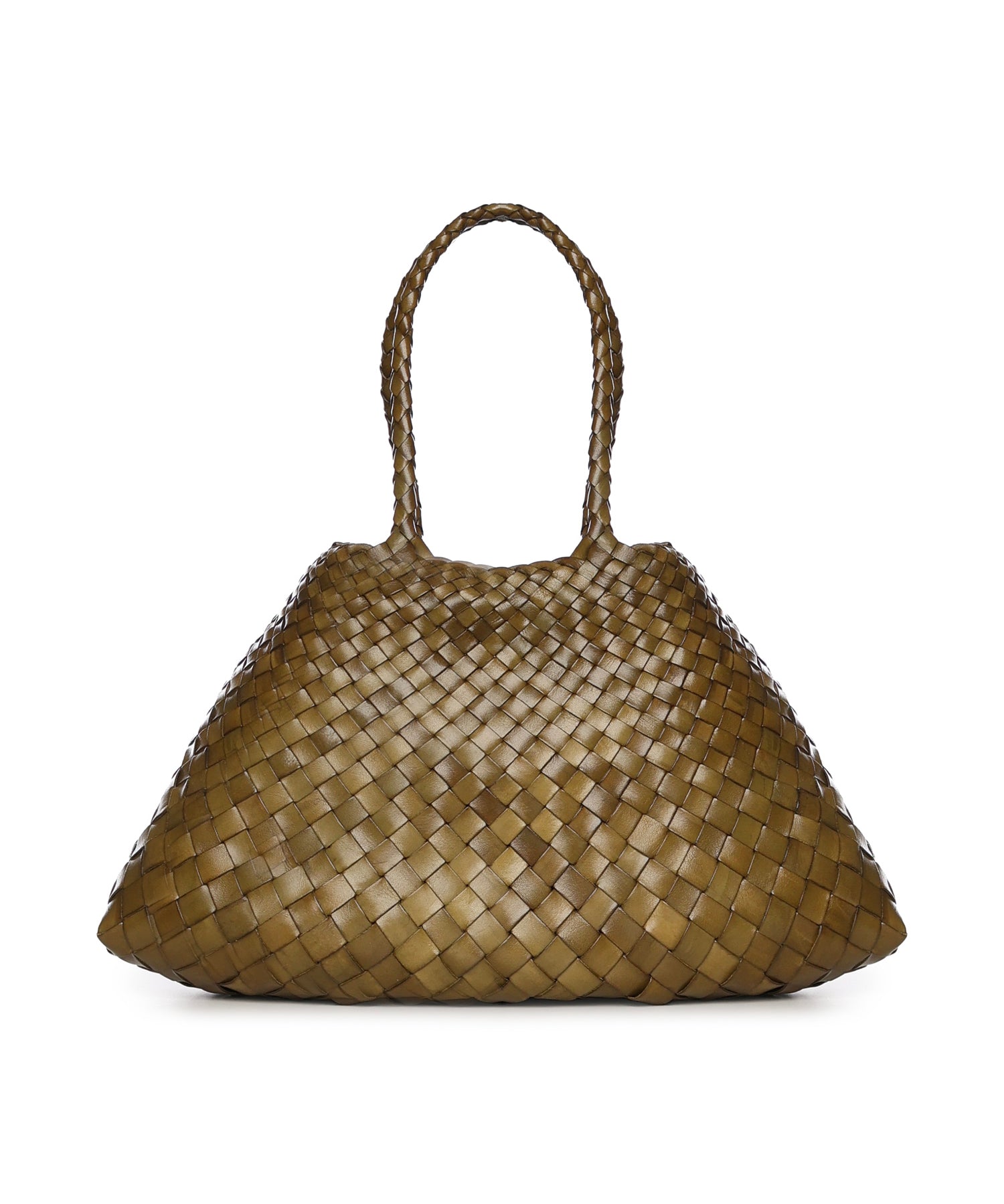 Borsa Santa Croce in pelle 8892 KAKI DRAGON DIFFUSION 
