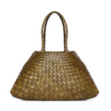 Borsa Santa Croce in pelle 8892 KAKI DRAGON DIFFUSION 
