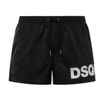 Boxer mare midi con logo D7B5C6600 010 DSQUARED2 