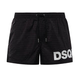 Boxer mare midi con logo D7B5C6600 010 DSQUARED2 