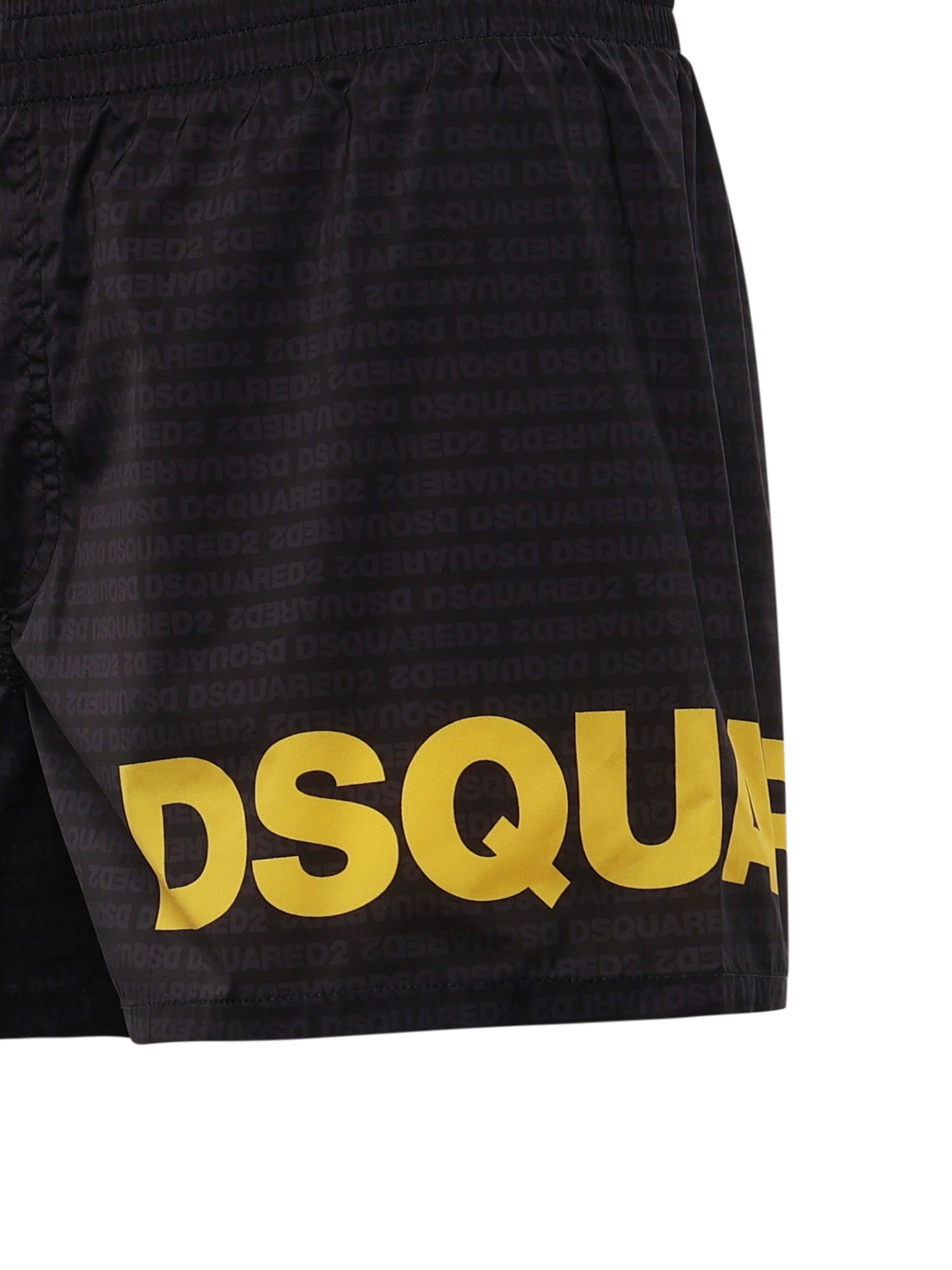 Boxer mare midi con logo D7B5C6600 014 DSQUARED2 