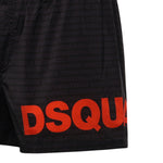 Boxer mare midi con logo D7B5C6600 015 DSQUARED2 