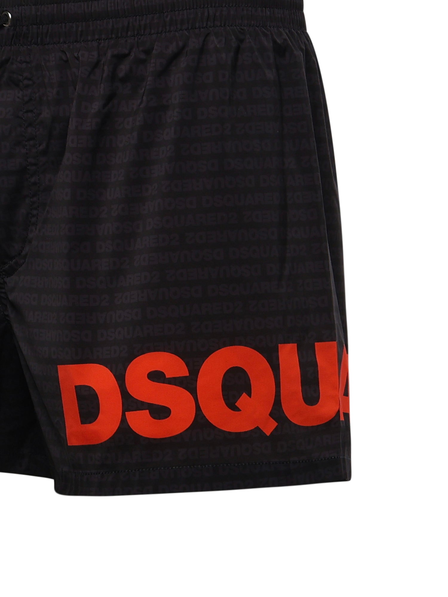 Boxer mare midi con logo D7B5C6600 015 DSQUARED2 