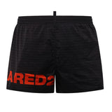 Boxer mare midi con logo D7B5C6600 015 DSQUARED2 