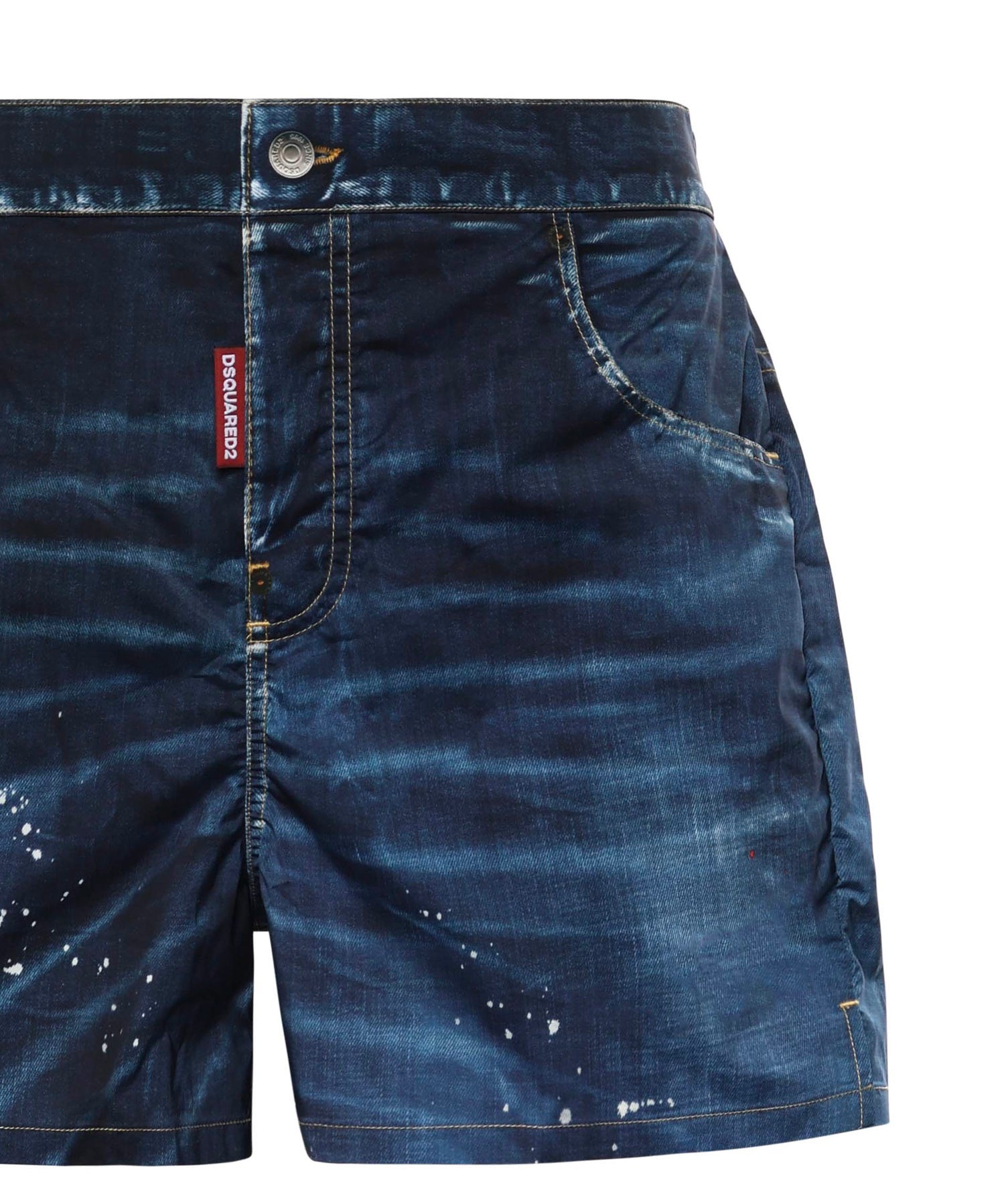 Boxer mare Five Pockets stile denim D7B626690 427 DSQUARED2 