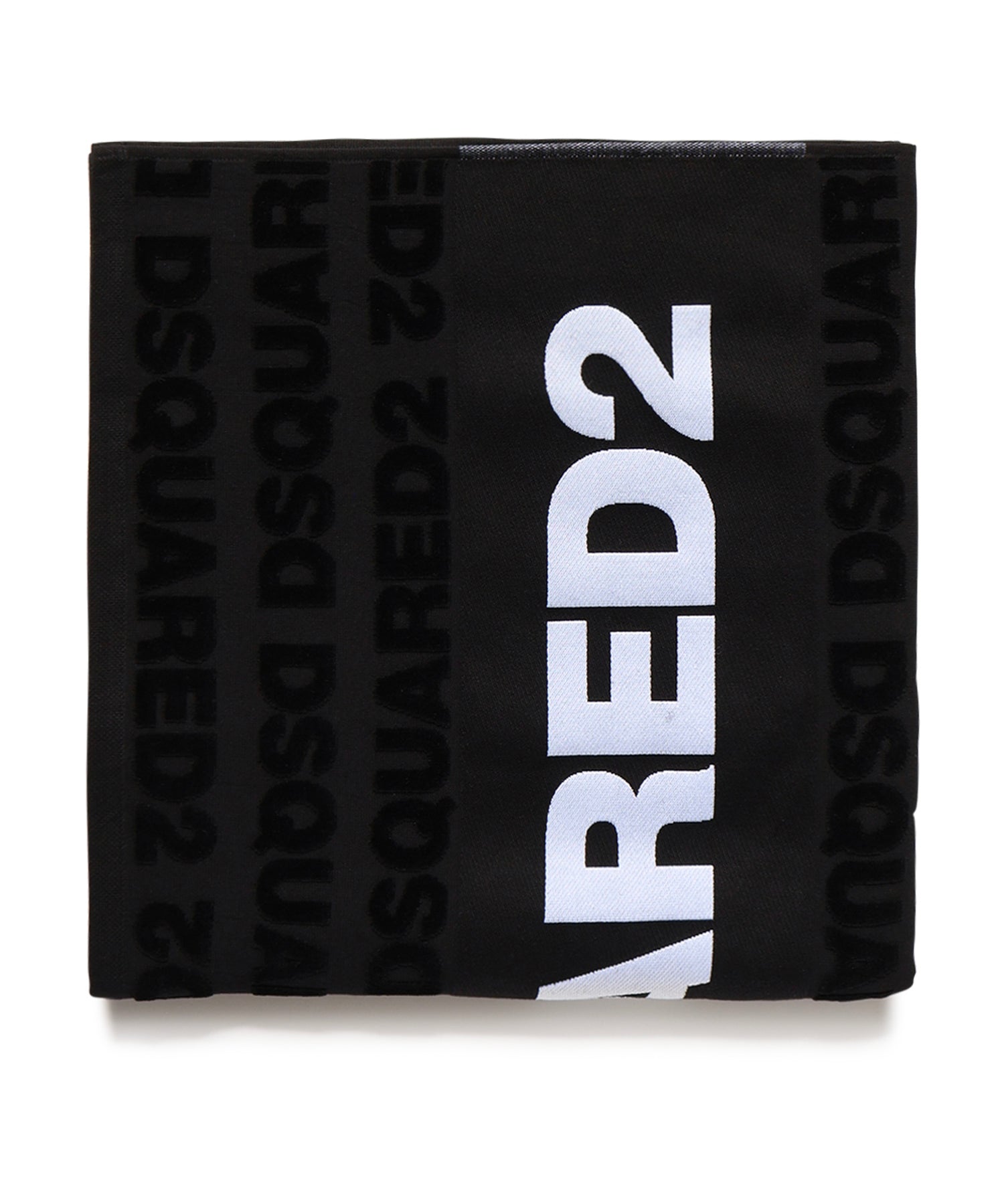 Telo mare in cotone con logo D7P006610 010 DSQUARED2 