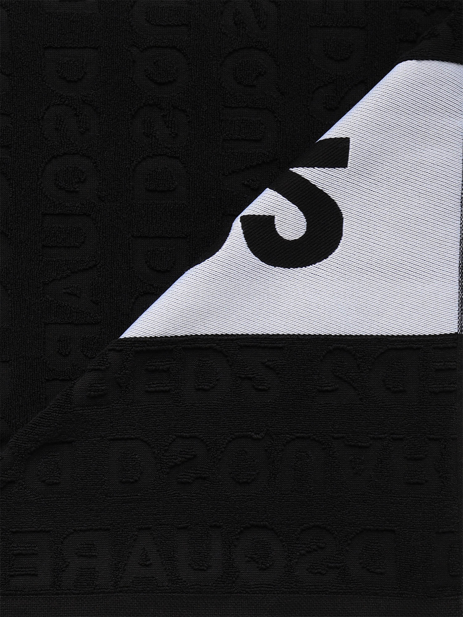 Telo mare in cotone con logo D7P006610 010 DSQUARED2 