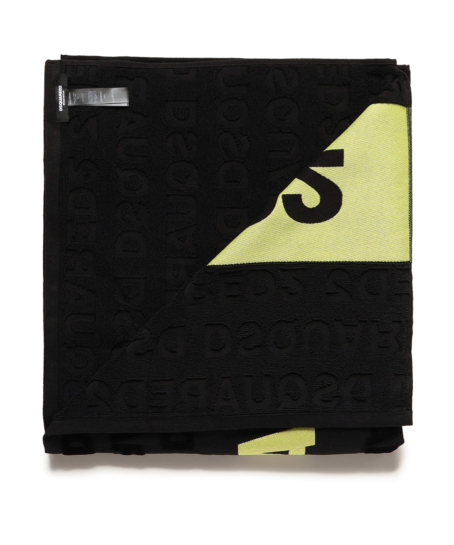 Telo mare in cotone con logo D7P006610 015 DSQUARED2 