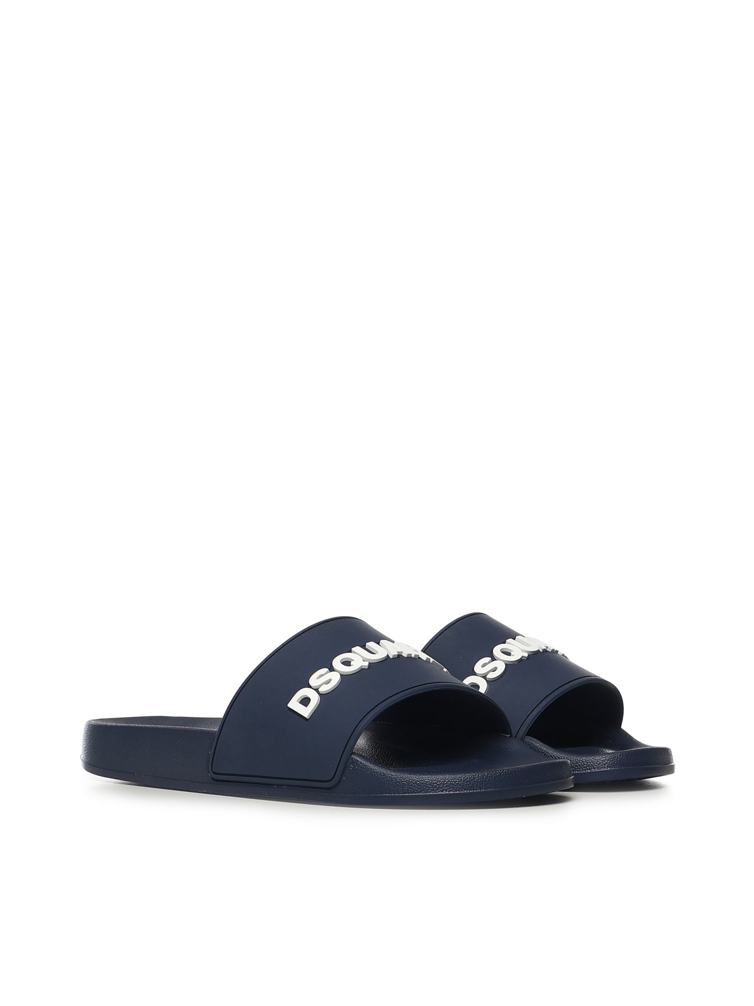 Slides con logo FSM0085 3085 DSQUARED2 