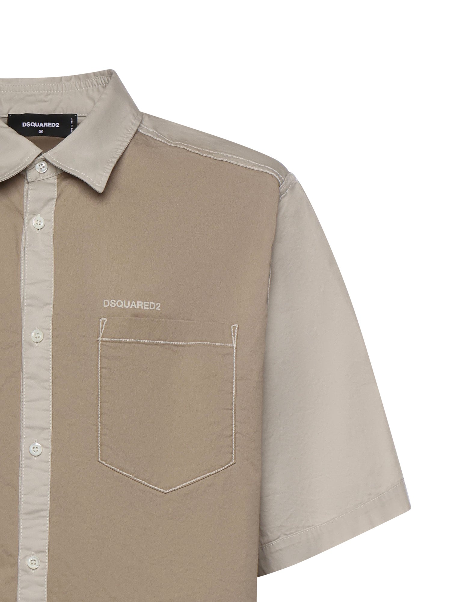 Camicia in cotone S74DM0971 S35175801 DSQUARED2 