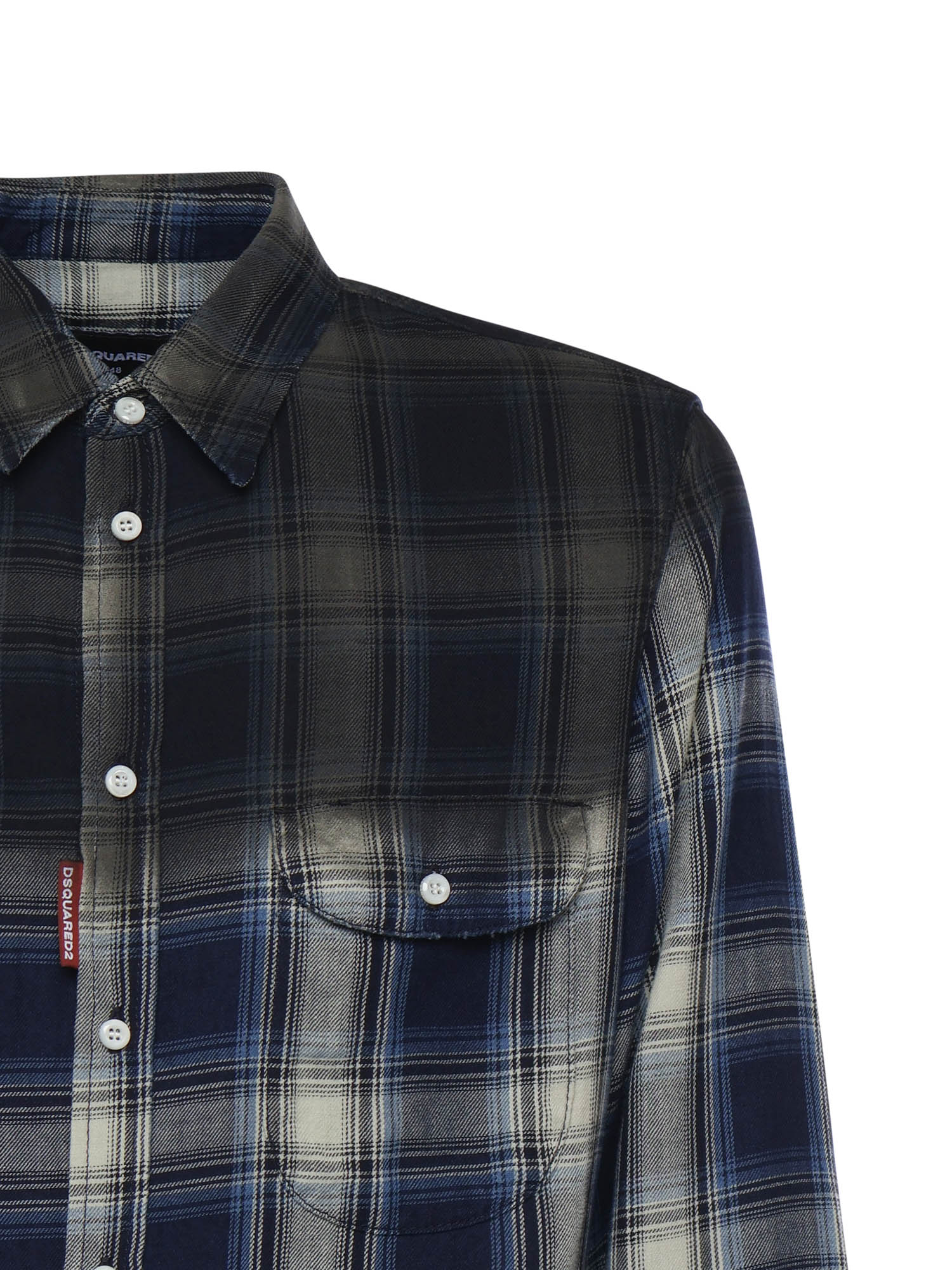 Camicia Canadian Vintage in cotone S74DM0993 D35206001F DSQUARED2 