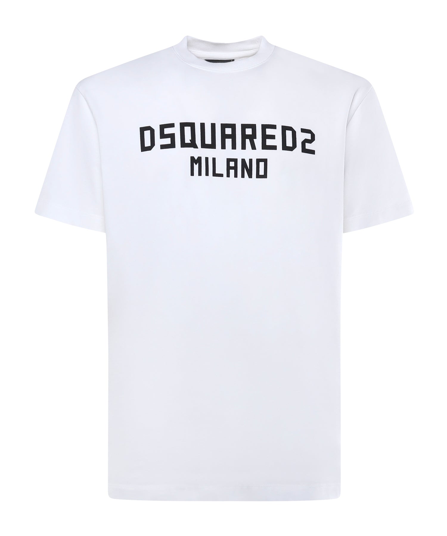 T-shirt in jersey con logo S74GD1520 D20106100 DSQUARED2 