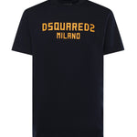 T-shirt in jersey con logo S74GD1520 D20106478 DSQUARED2 