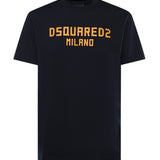 T-shirt in jersey con logo S74GD1520 D20106478 DSQUARED2 