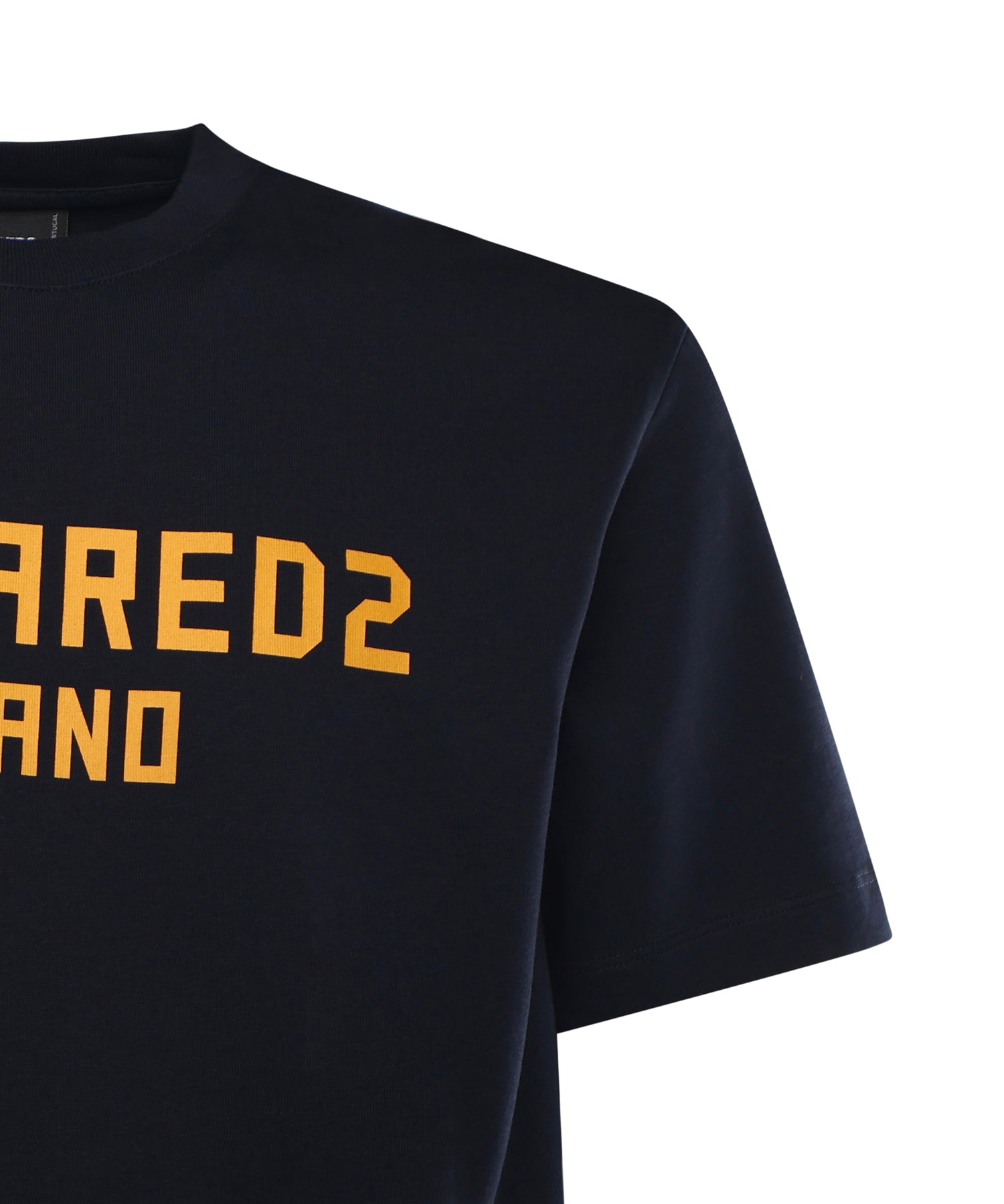T-shirt in jersey con logo S74GD1520 D20106478 DSQUARED2 