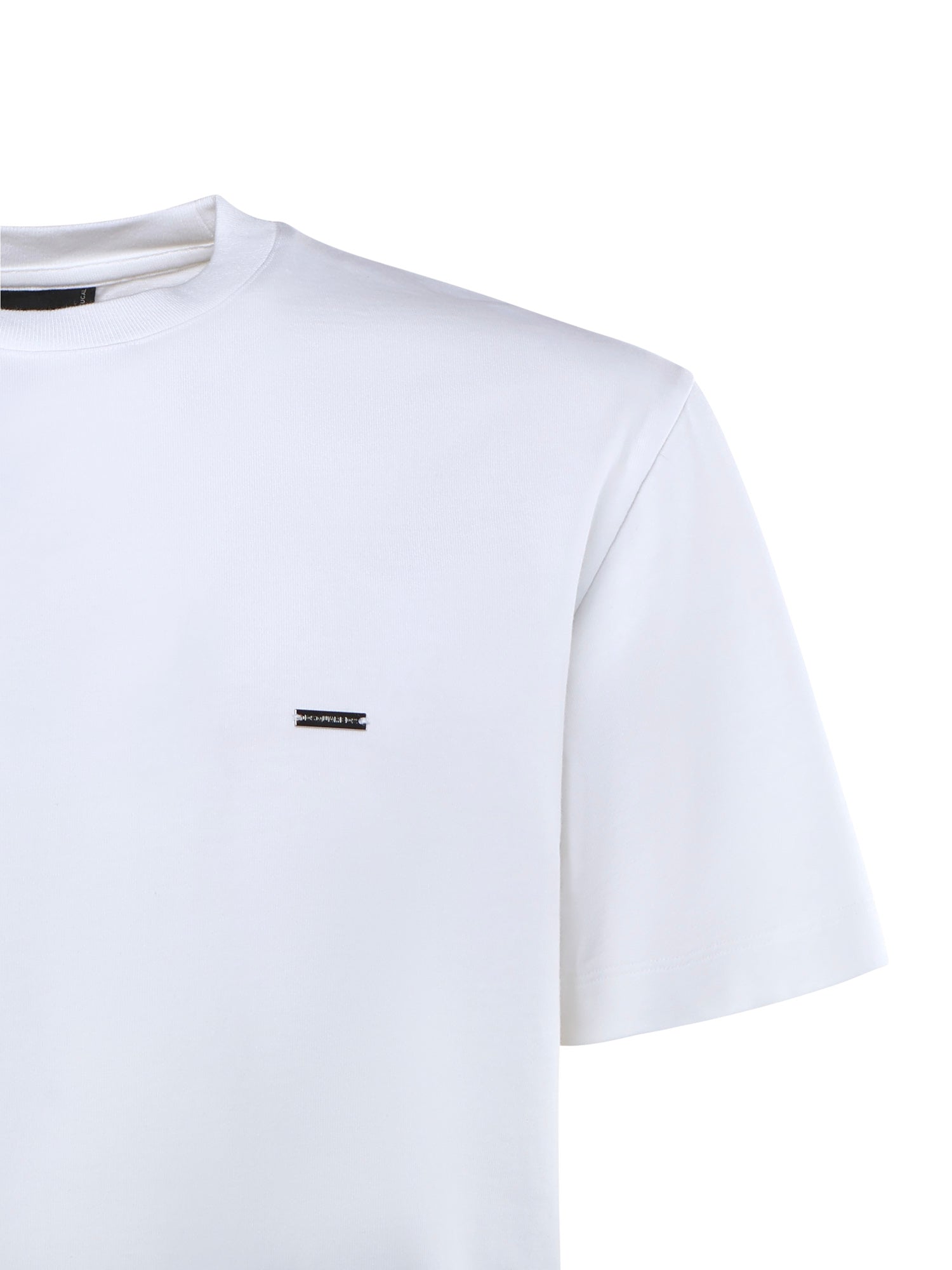 T-shirt in jersey con logo<BR/> S74GD1522 D20106100 DSQUARED2