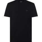 T-shirt in jersey con logo<BR/> S74GD1522 D20106900 DSQUARED2 