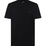 T-shirt in jersey con logo<BR/> S74GD1522 D20106900 DSQUARED2 