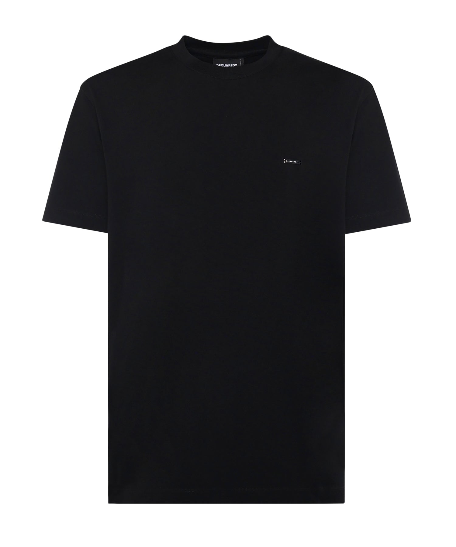 T-shirt in jersey con logo<BR/> S74GD1522 D20106900 DSQUARED2 