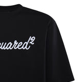 T-shirt in jersey con logo<BR/> S74GD1524 D20106900 DSQUARED2 
