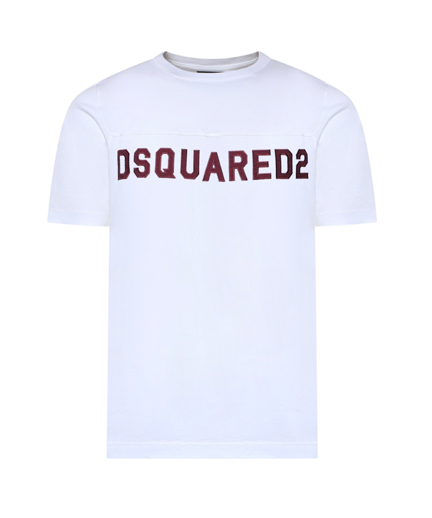 T-shirt in jersey con logo S74GD1527 D20108100 DSQUARED2 