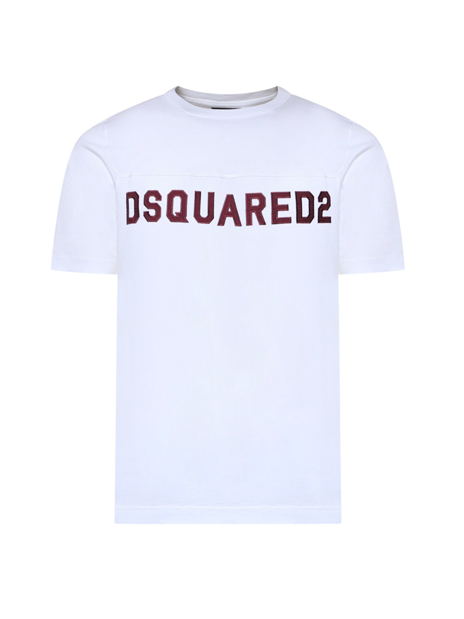 T-shirt in jersey con logo S74GD1527 D20108100 DSQUARED2 