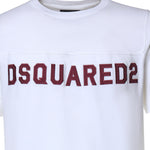 T-shirt in jersey con logo S74GD1527 D20108100 DSQUARED2 