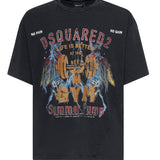 T-shirt in jersey con stampa S74GD1539 D20108814 DSQUARED2 