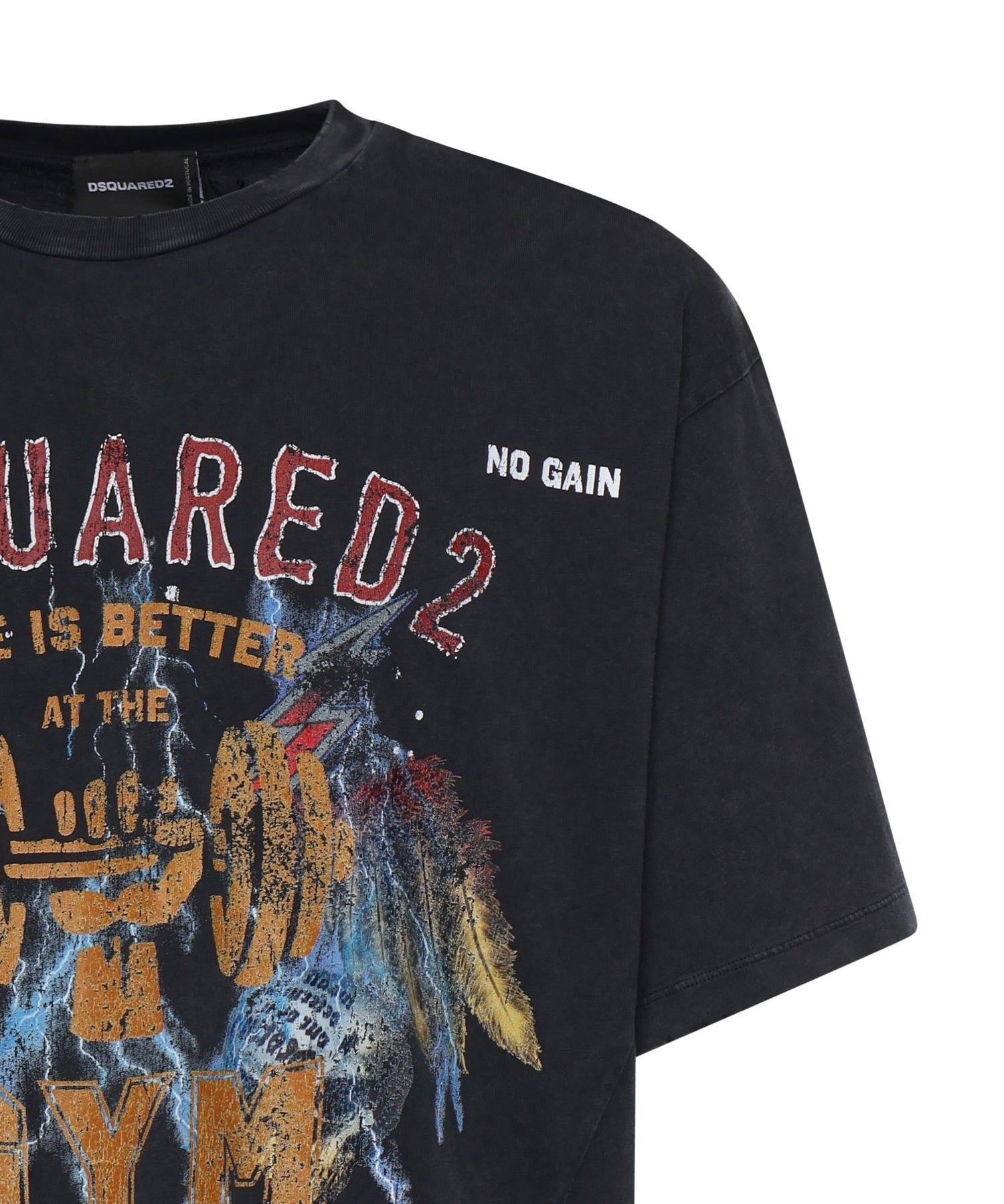 T-shirt in jersey con stampa S74GD1539 D20108814 DSQUARED2 