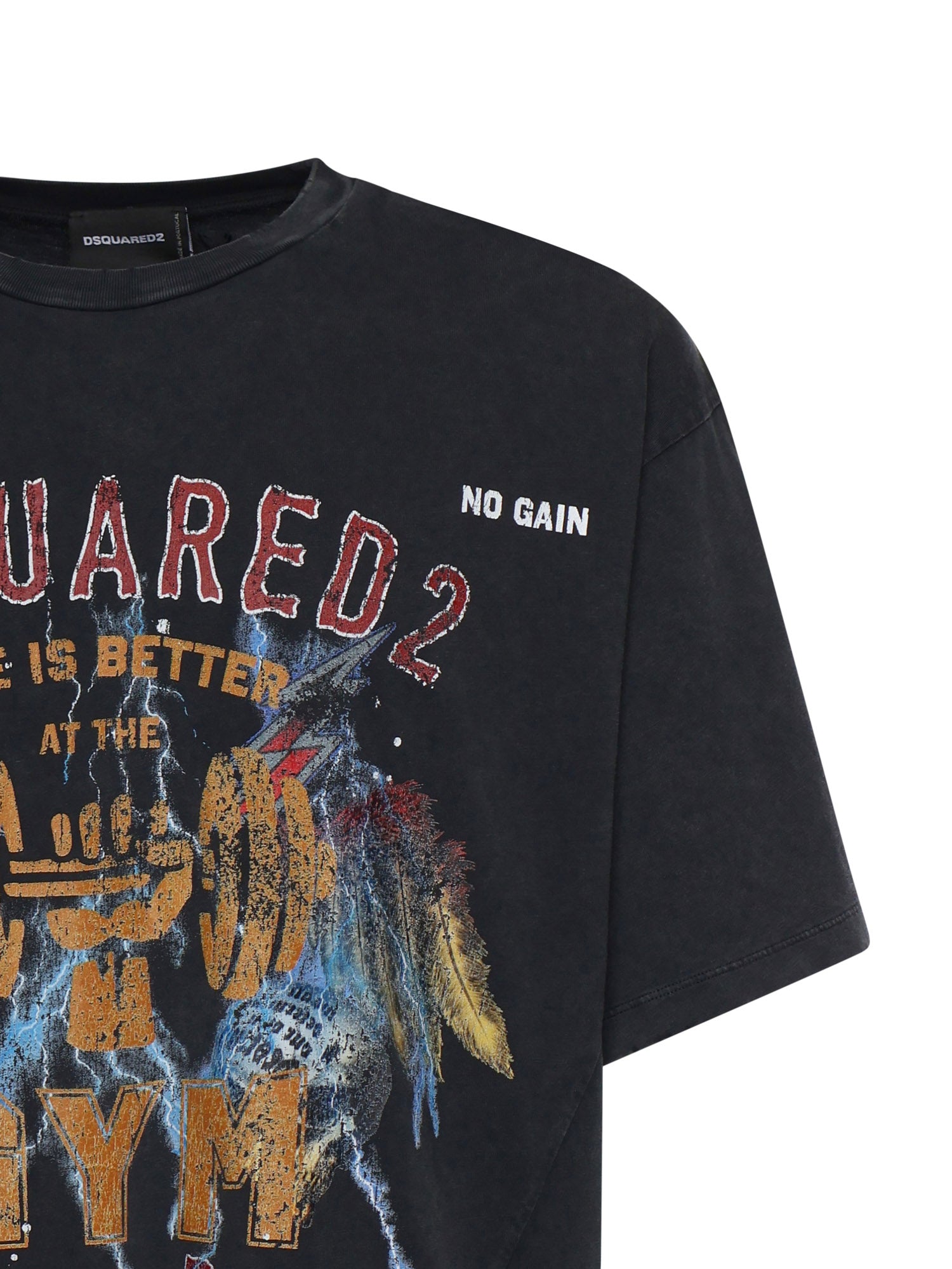 T-shirt in jersey con stampa S74GD1539 D20108814 DSQUARED2 