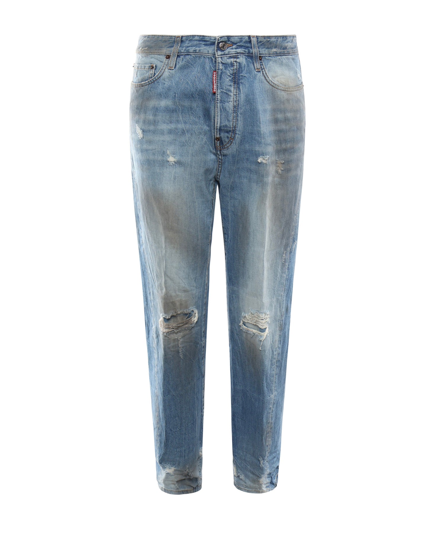 Jeans in denim di cotone S74LB1919 D30011470 DSQUARED2 