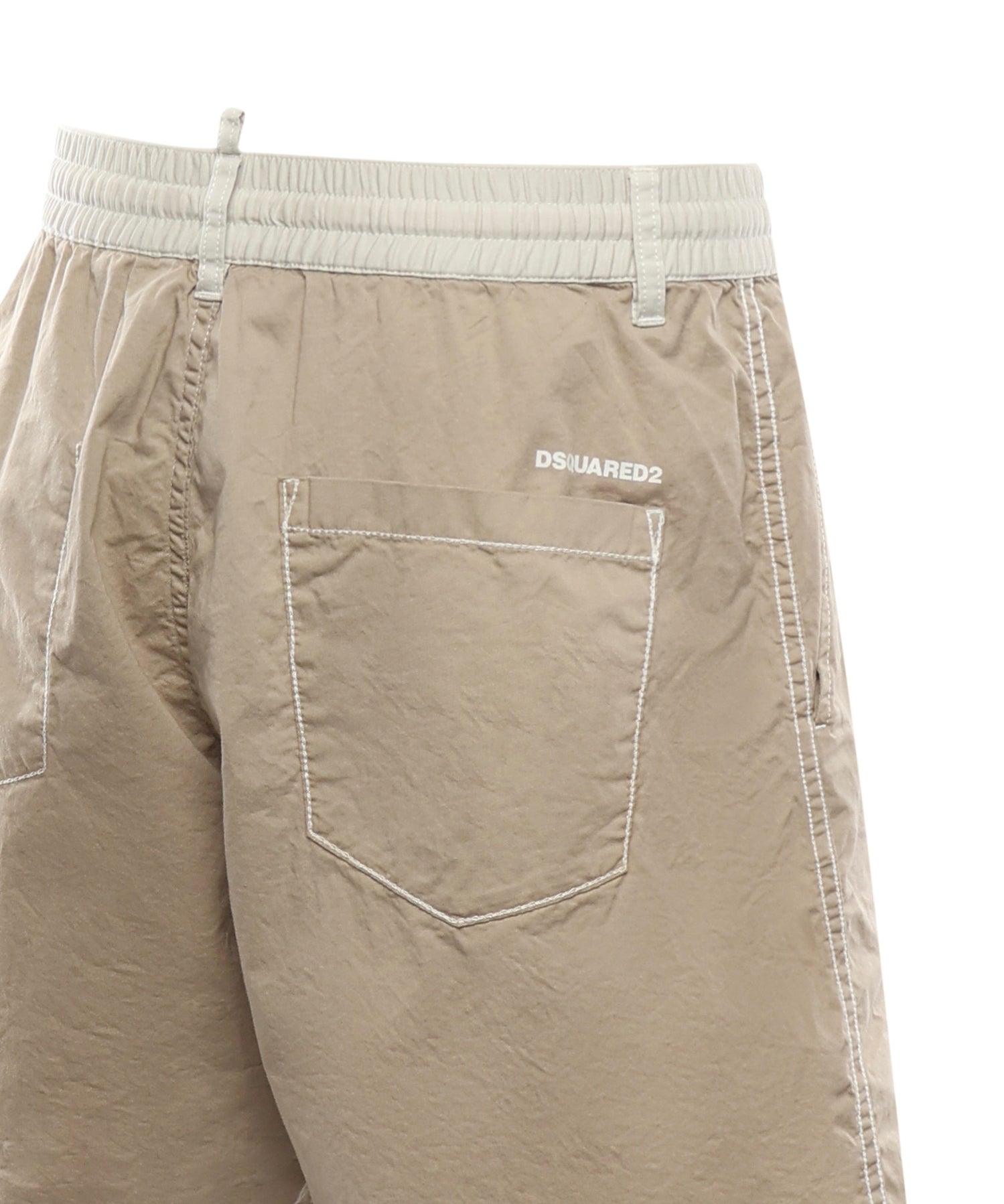 Shorts in twill di cotone S74MU0956 S35175801 DSQUARED2 