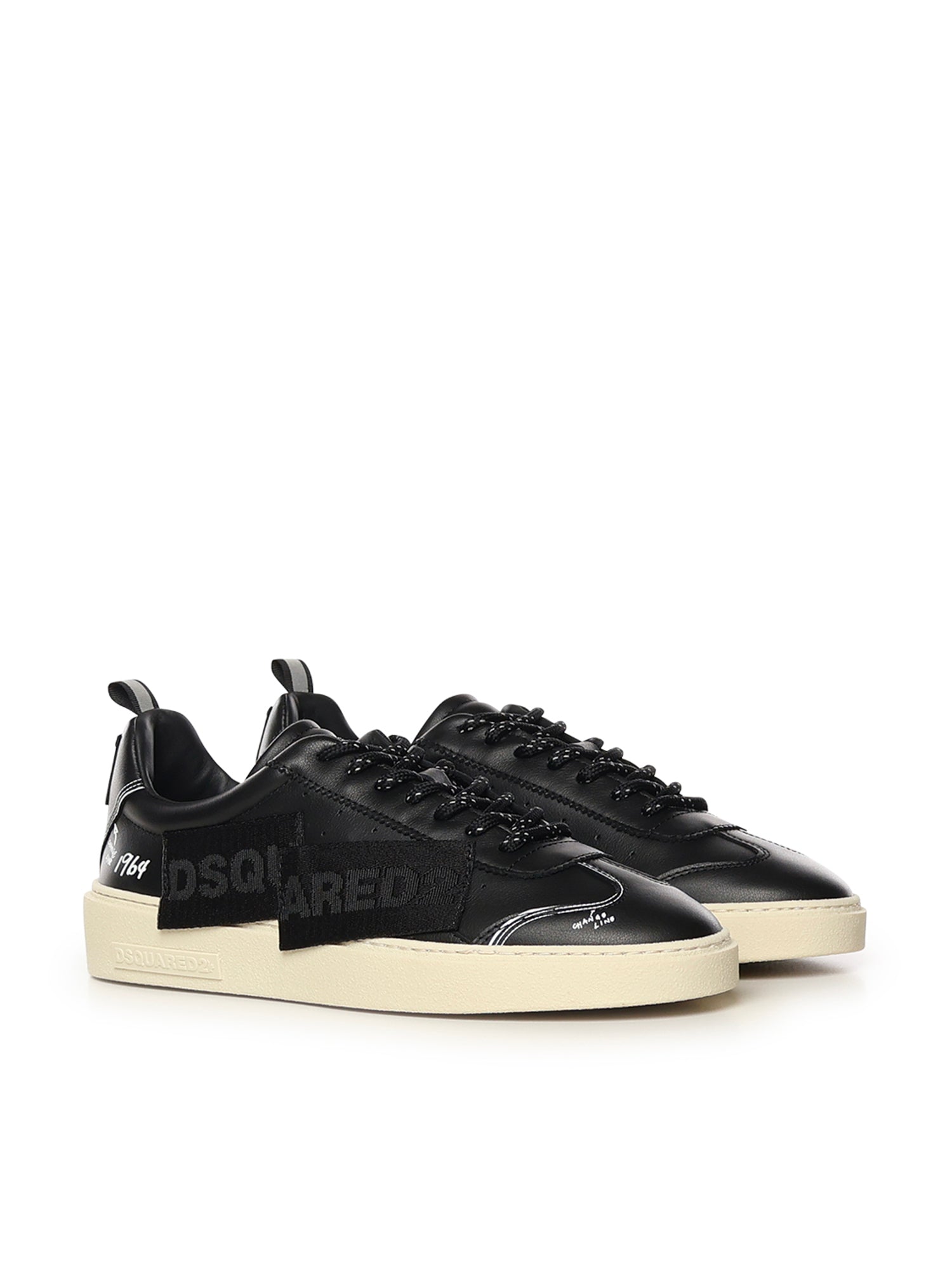 Sneaker Rider in pelle SNM0483 M436 DSQUARED2 