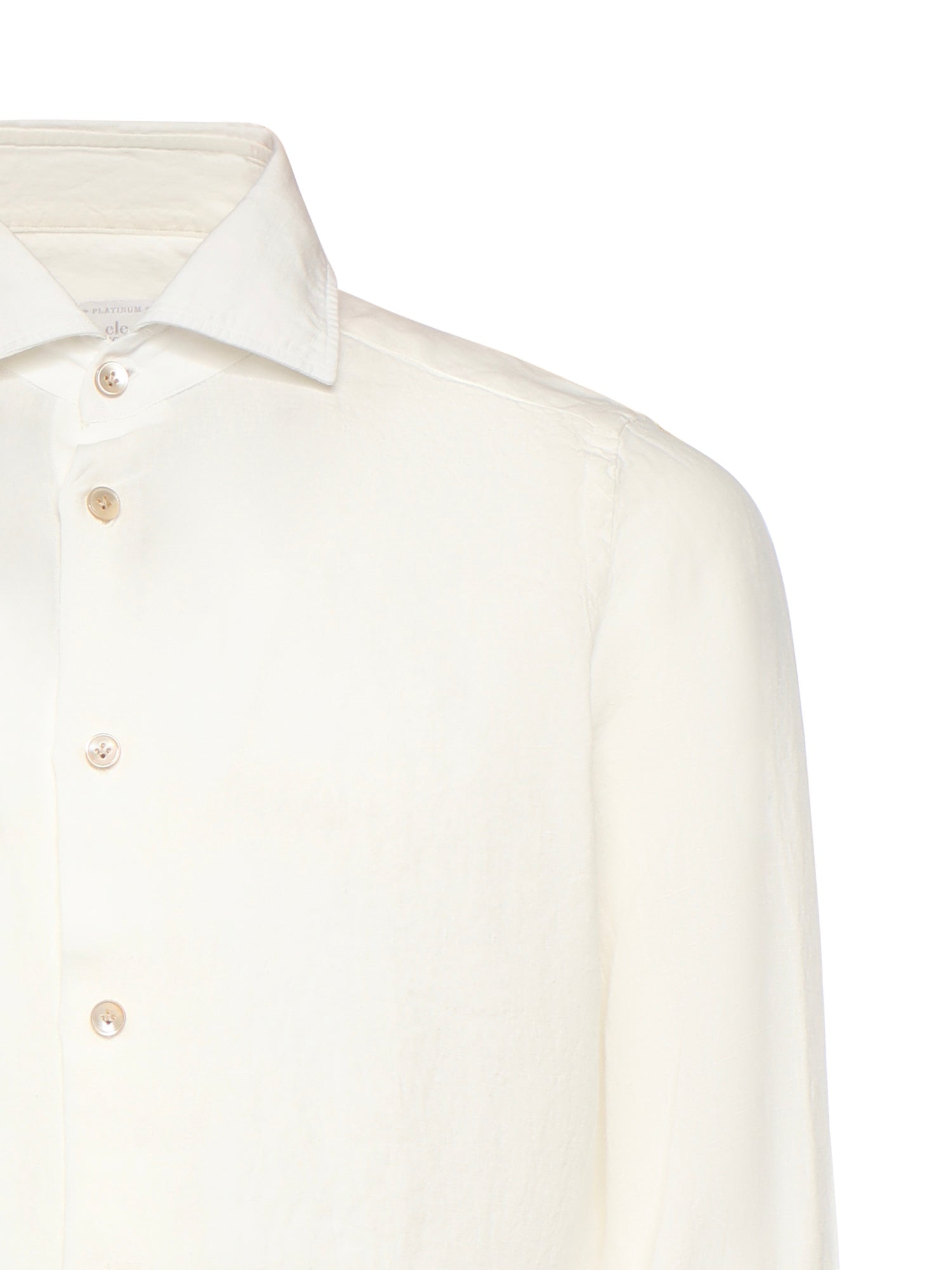 Camicia Dandy in lino M75CAMH11TET0I026 01NN ELEVENTY 