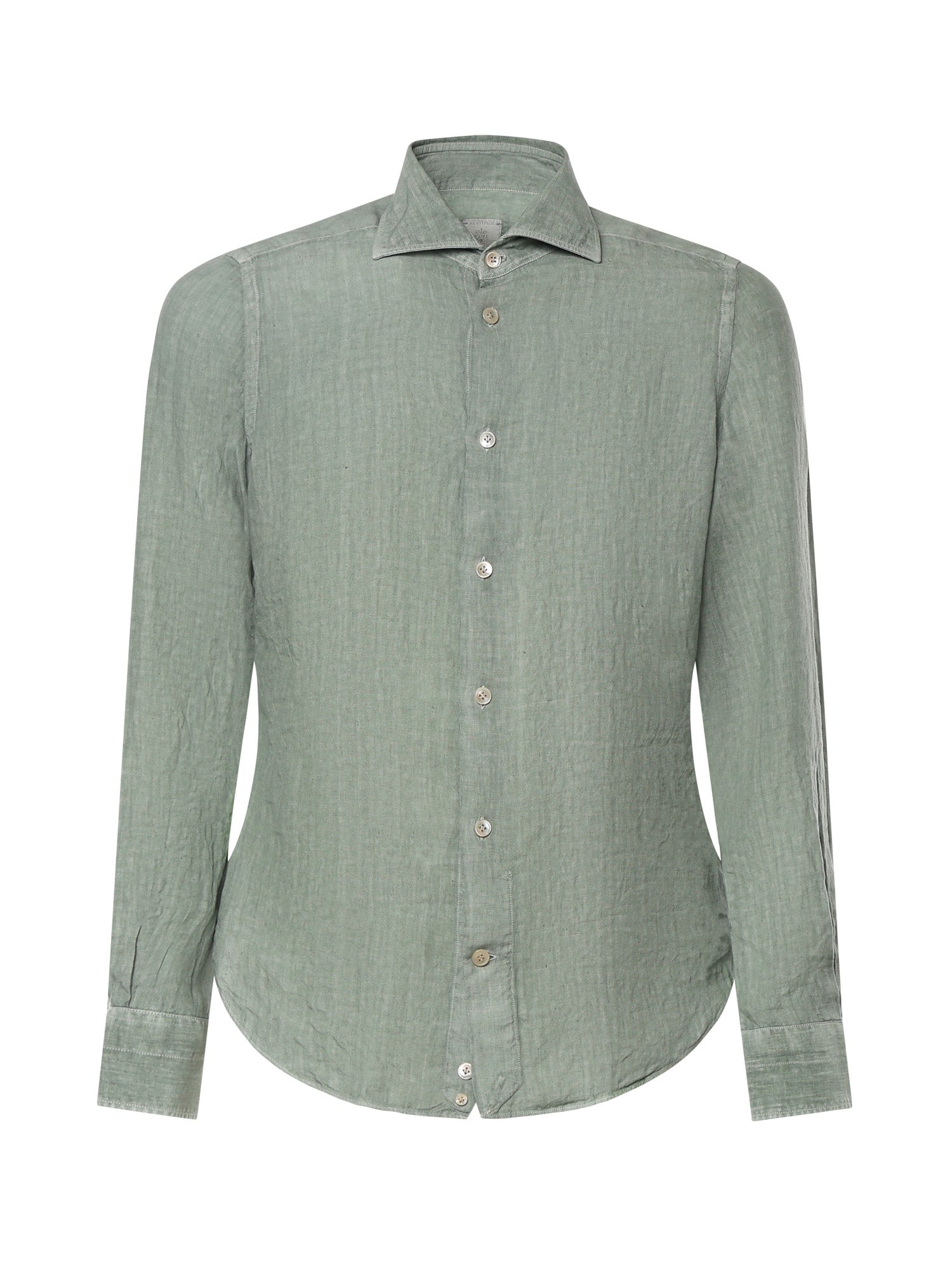 Camicia Dandy in lino M75CAMH11TET0I026 07NN ELEVENTY 