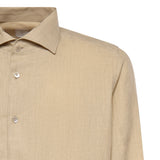 Camicia in lino M75CAMJ12USATES0I139 102 ELEVENTY 