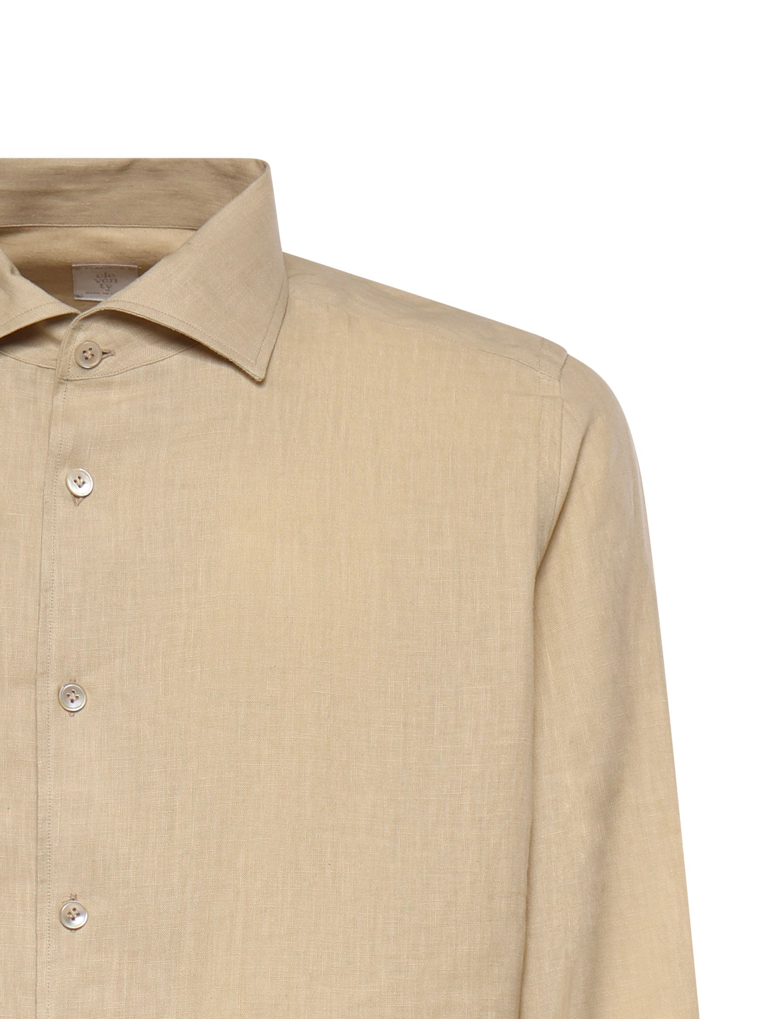 Camicia in lino M75CAMJ12USATES0I139 102 ELEVENTY 