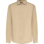 Camicia in lino M75CAMJ12USATES0I139 102 ELEVENTY 