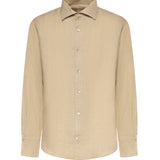 Camicia in lino M75CAMJ12USATES0I139 102 ELEVENTY 