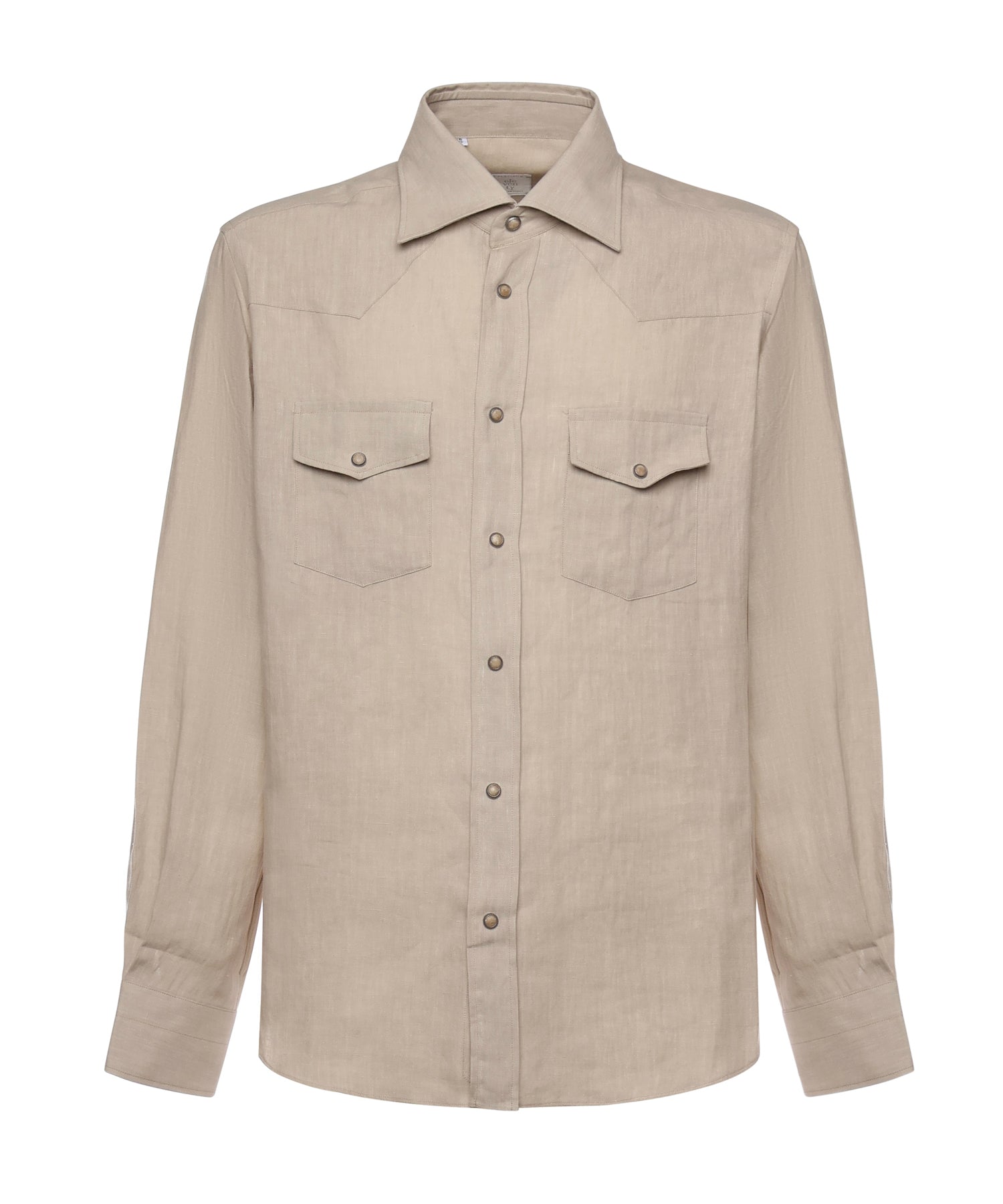 Camicia in lino M75CAMK02TES0I139 02NN ELEVENTY 