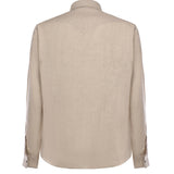 Camicia in lino M75CAMK02TES0I139 02NN ELEVENTY 