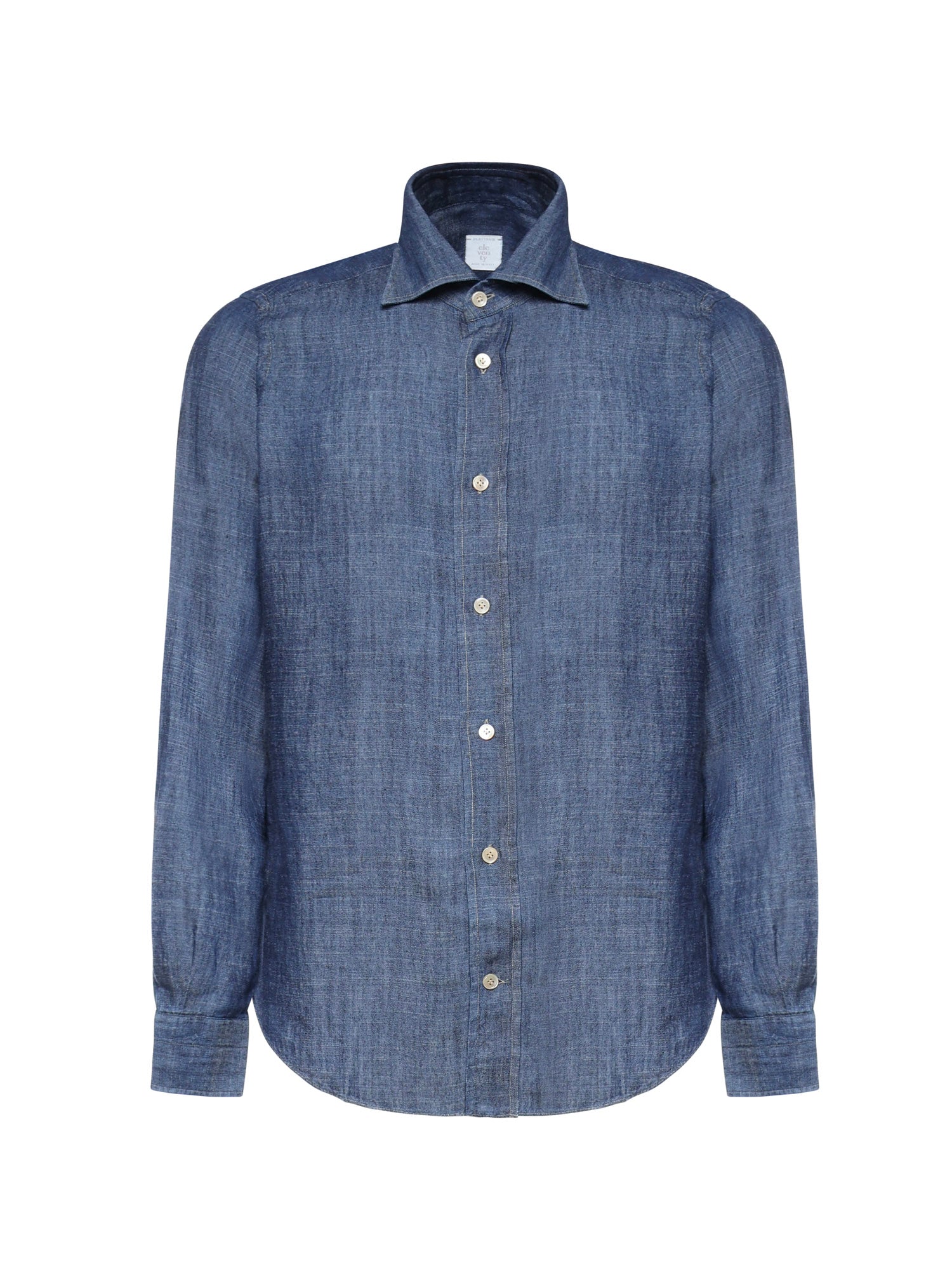Camicia in lyocell e lino M75CAMK08TES0M146 11 ELEVENTY 
