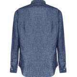 Camicia in lyocell e lino M75CAMK08TES0M146 11 ELEVENTY 
