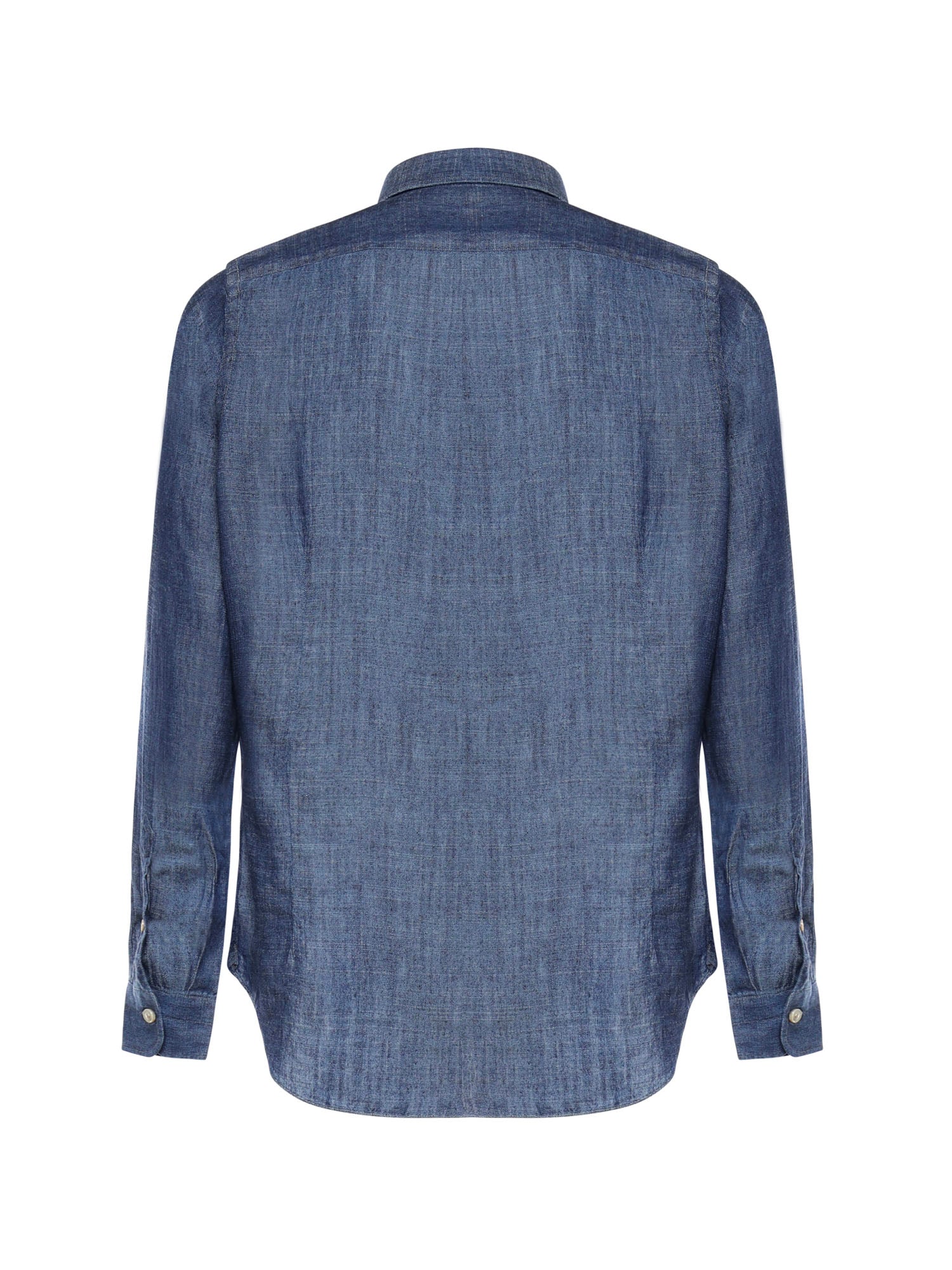 Camicia in lyocell e lino M75CAMK08TES0M146 11 ELEVENTY 